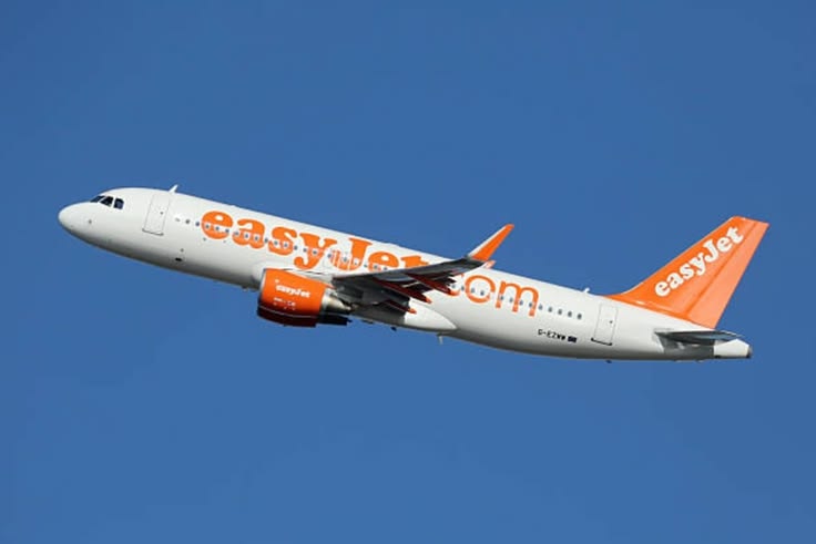 easyJet aircraft in flight